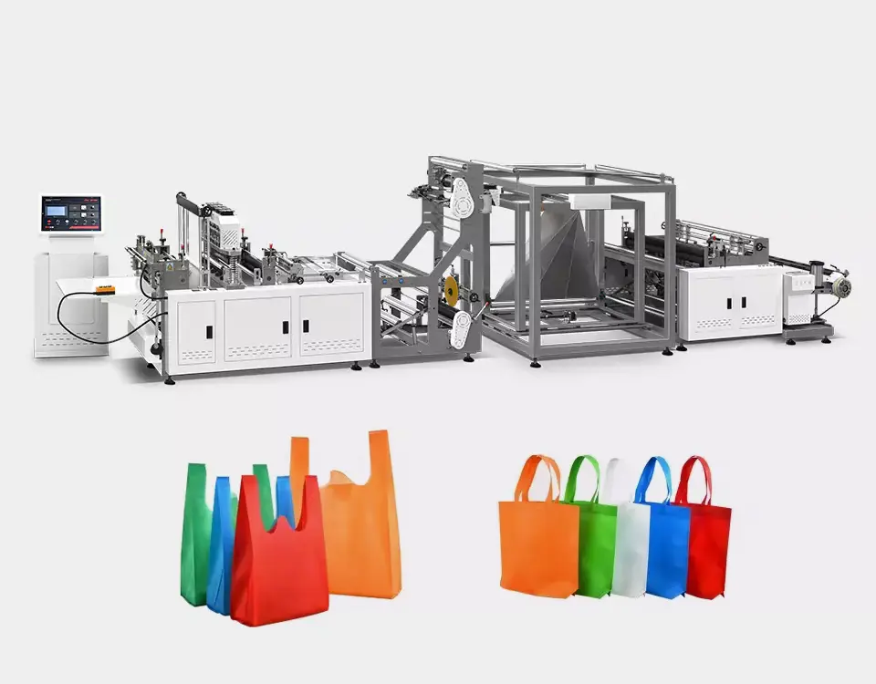 Machine à sacs non tissés