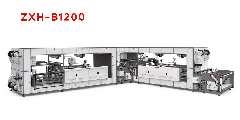 Machine de sérigraphie bicolore non tissée