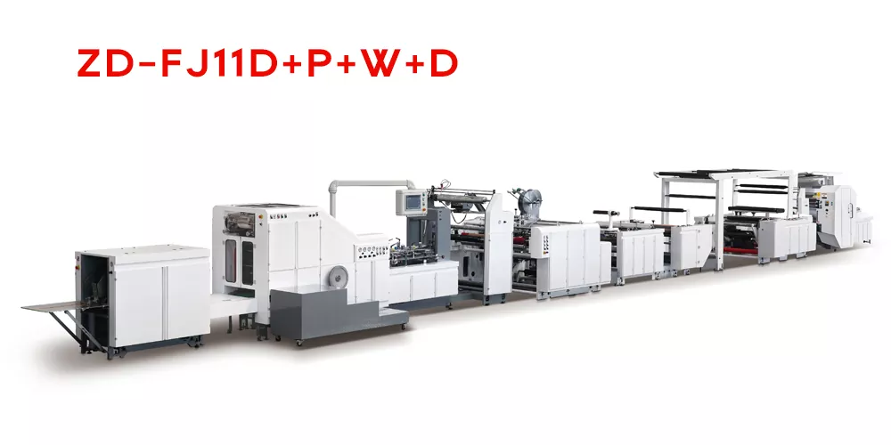 Machine à sacs en papier à fond carré alimentée en rouleau (options multifonctionnelles)