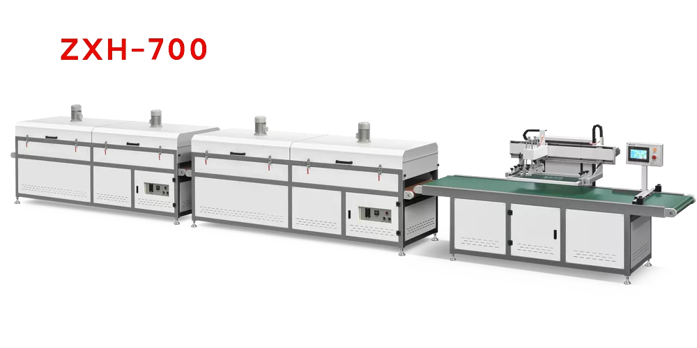 Machine de sérigraphie semi-automatique pour sacs non tissés