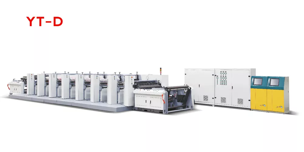 Machine d'impression flexo de type unitaire
